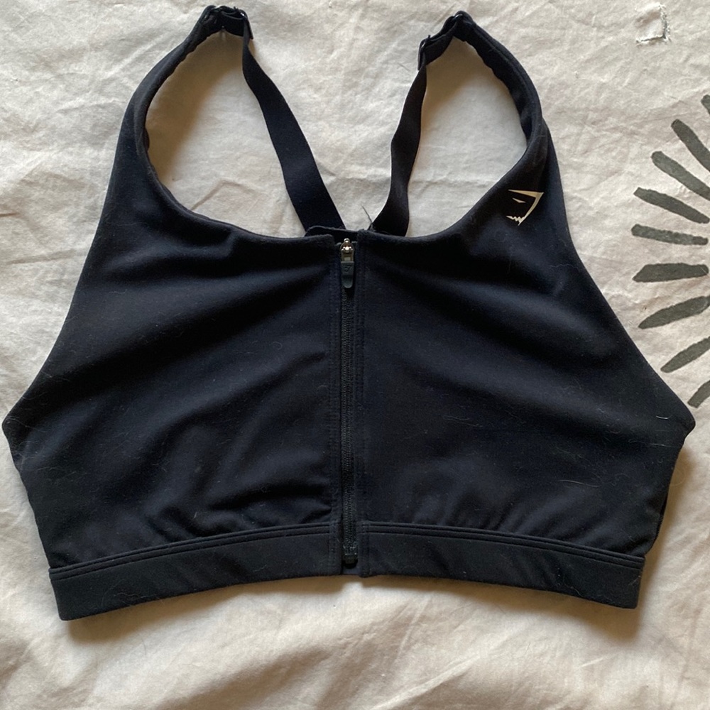 Gymshark Zip Sports Bra